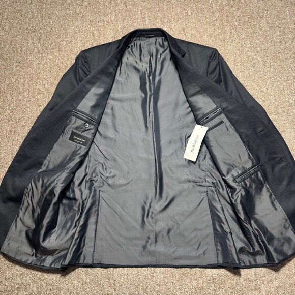 Ermenegildo Zegna MICCHA 221225 Mila Suit Jacket Dark Grey Micronsphere 46L 56L - Picture 8 of 16